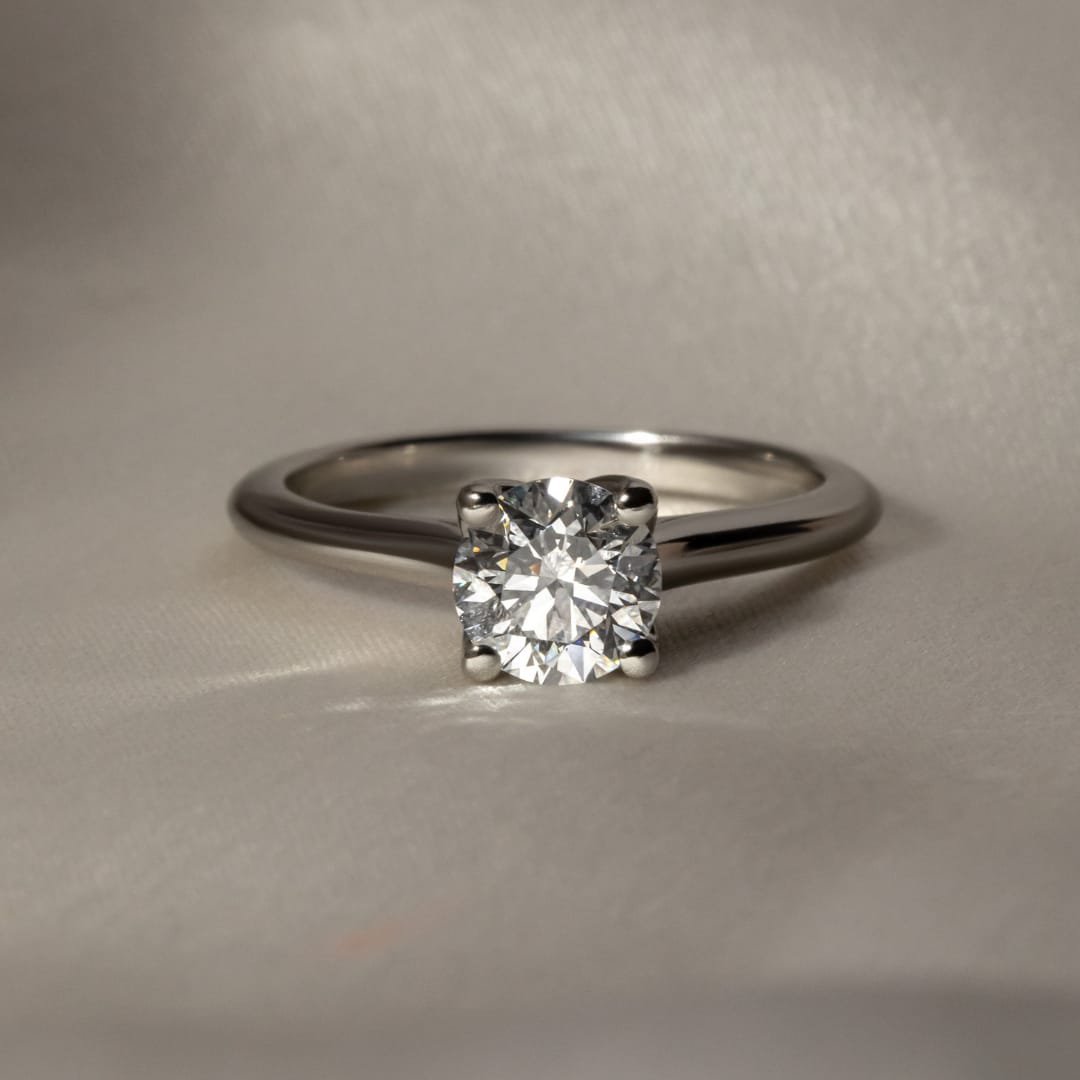 2 Carat Solitaire Diamond Ring Lab Grown