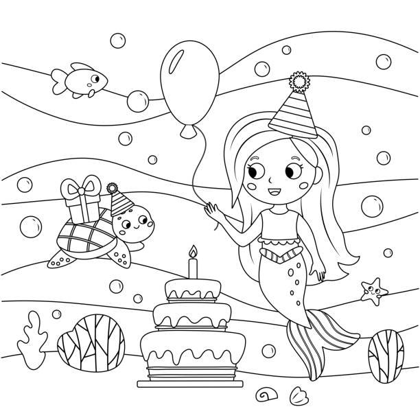Beautiful:0eluj7kju6m= Mermaid Coloring Pages