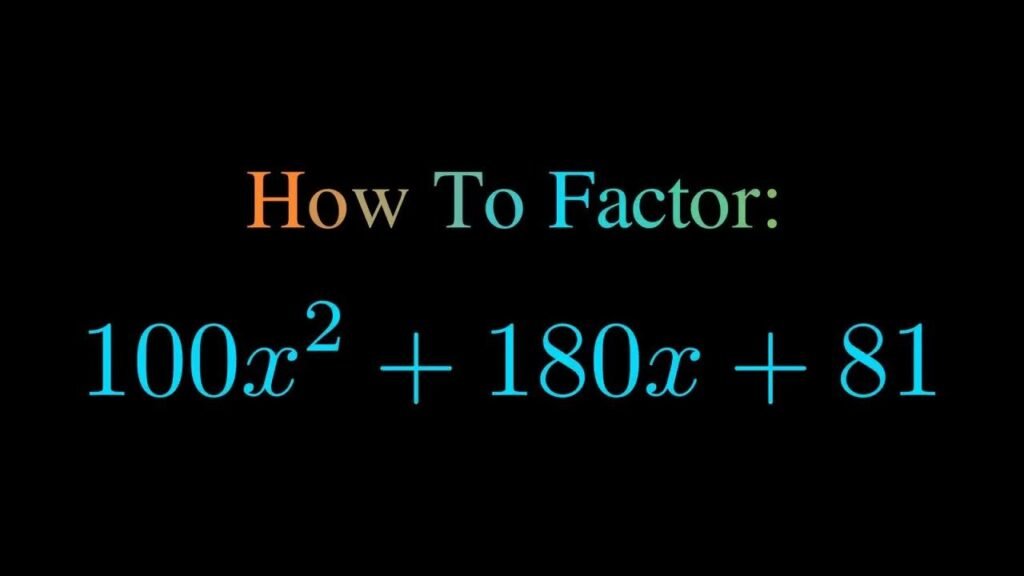 100x 2 −81: Possible Mathematical Expression or Calculation
